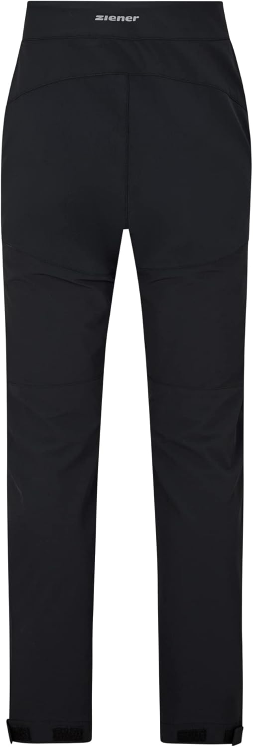 Ziener Herren Outdoor-Hose/Rad/Trekking - atmungsaktiv,elastisch,PFC frei Nordian 52 Schwarz, 52 Sch