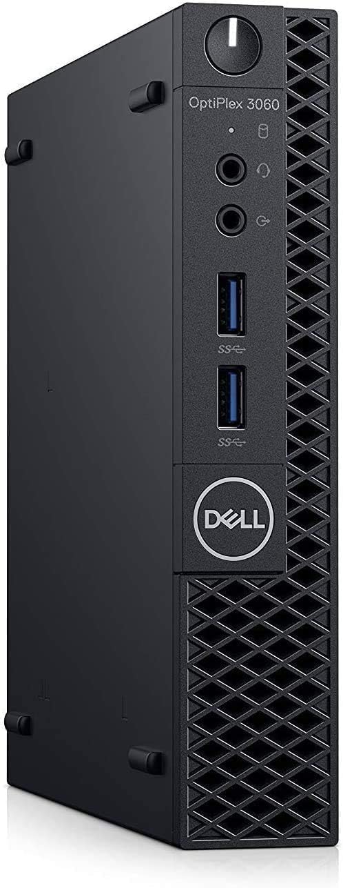 Dell Optiplex 3060 Mini Computer PC Intel Core i5-8500 8GB RAM 512GB SSD US Keyboard QWERTY WiFi Blu