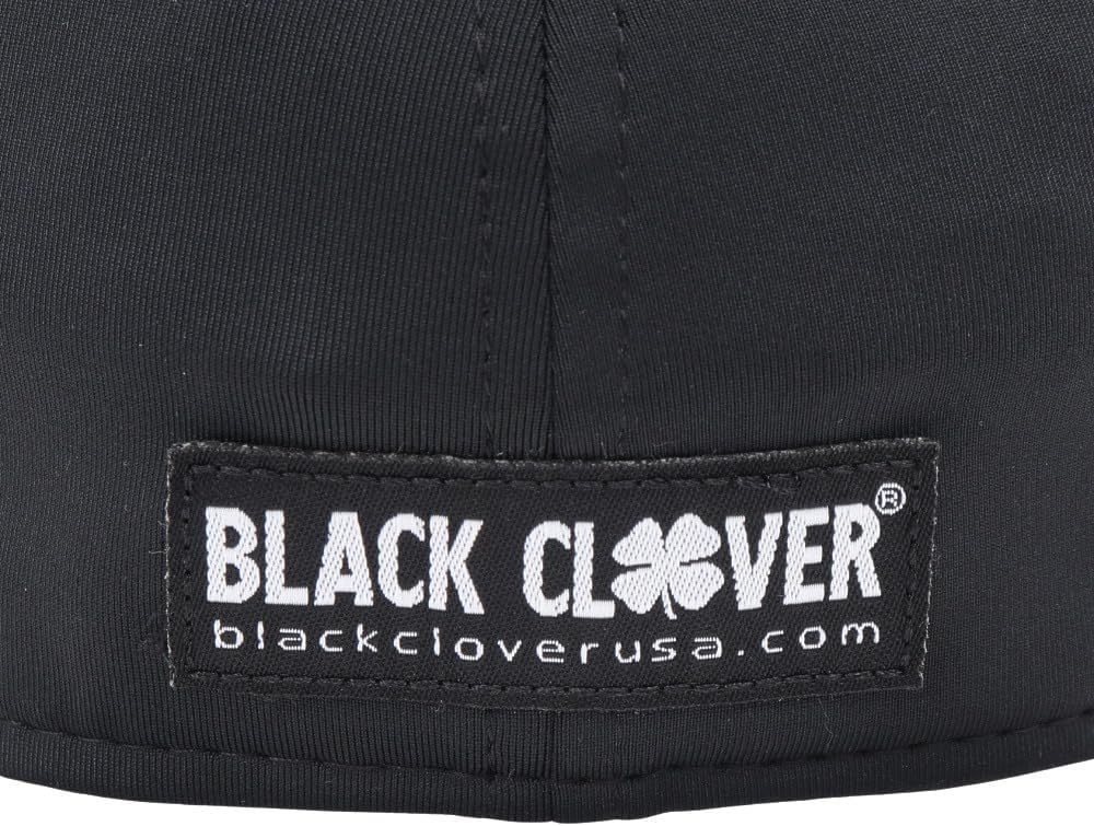 Schwarz Clover Herren Premium Fitted # 2 Gap – Schwarz mit Schwarz Clover Schwarz S-M, Schwarz S-M
