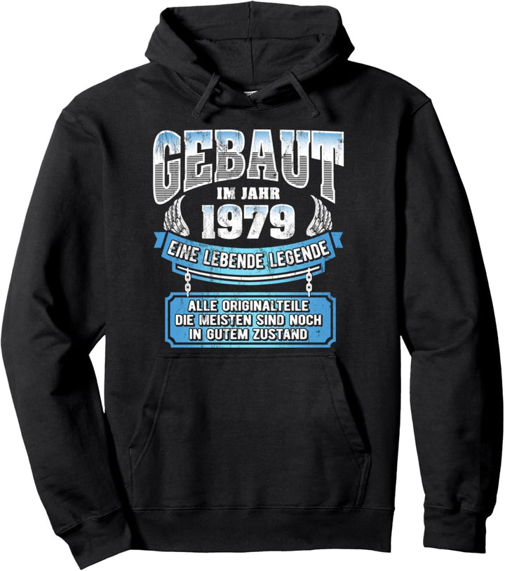 45 Geburtstag Geschenk Lustig Gebaut Im Jahr 1979 Pullover Hoodie