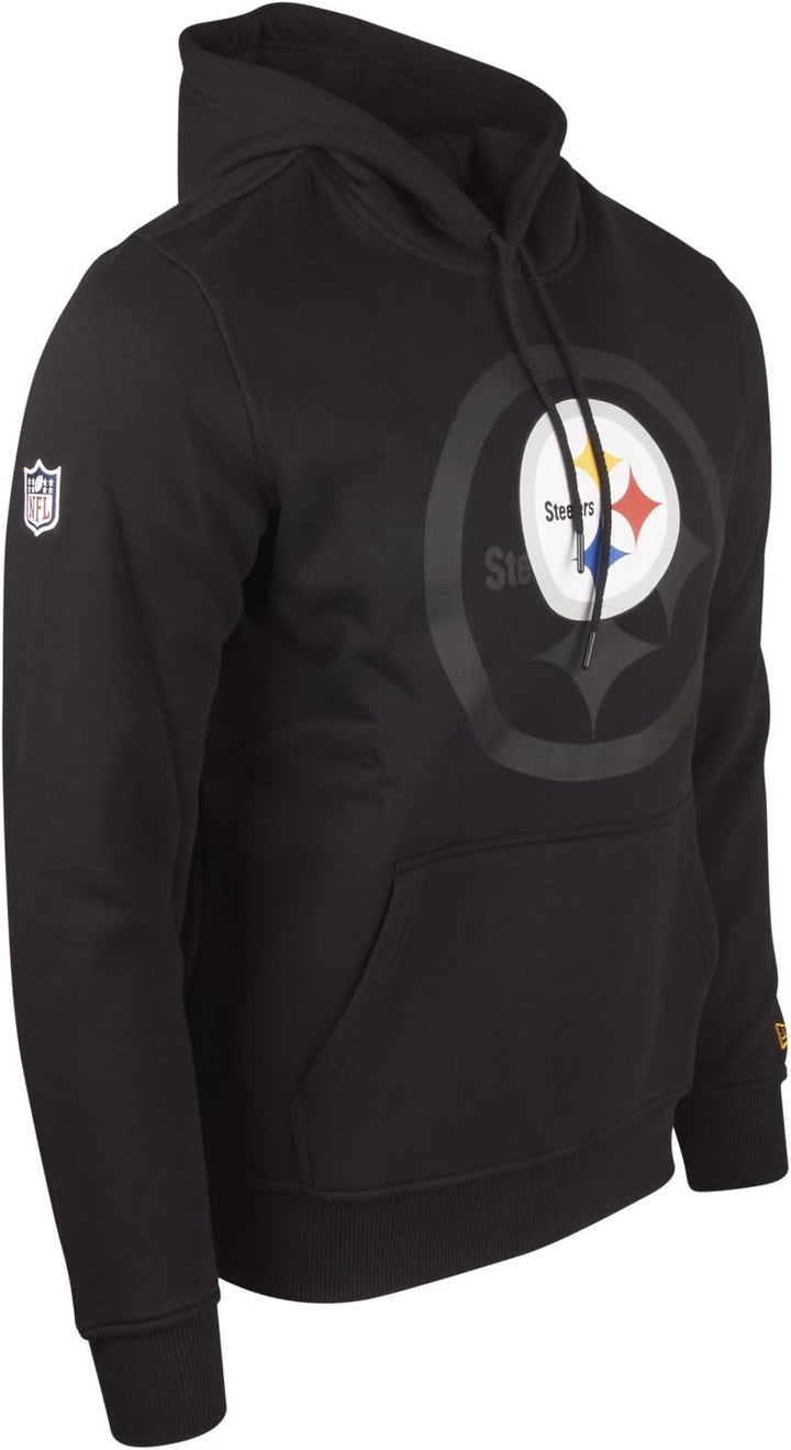New Era Fleece Hoody - NFL Pittsburgh Steelers 2.0 schwarz M, M
