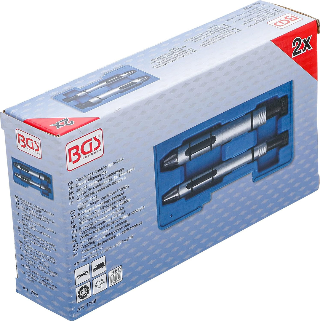 BGS 1709 | Kupplungs-Zentrierdorn-Satz | 2-tlg.
