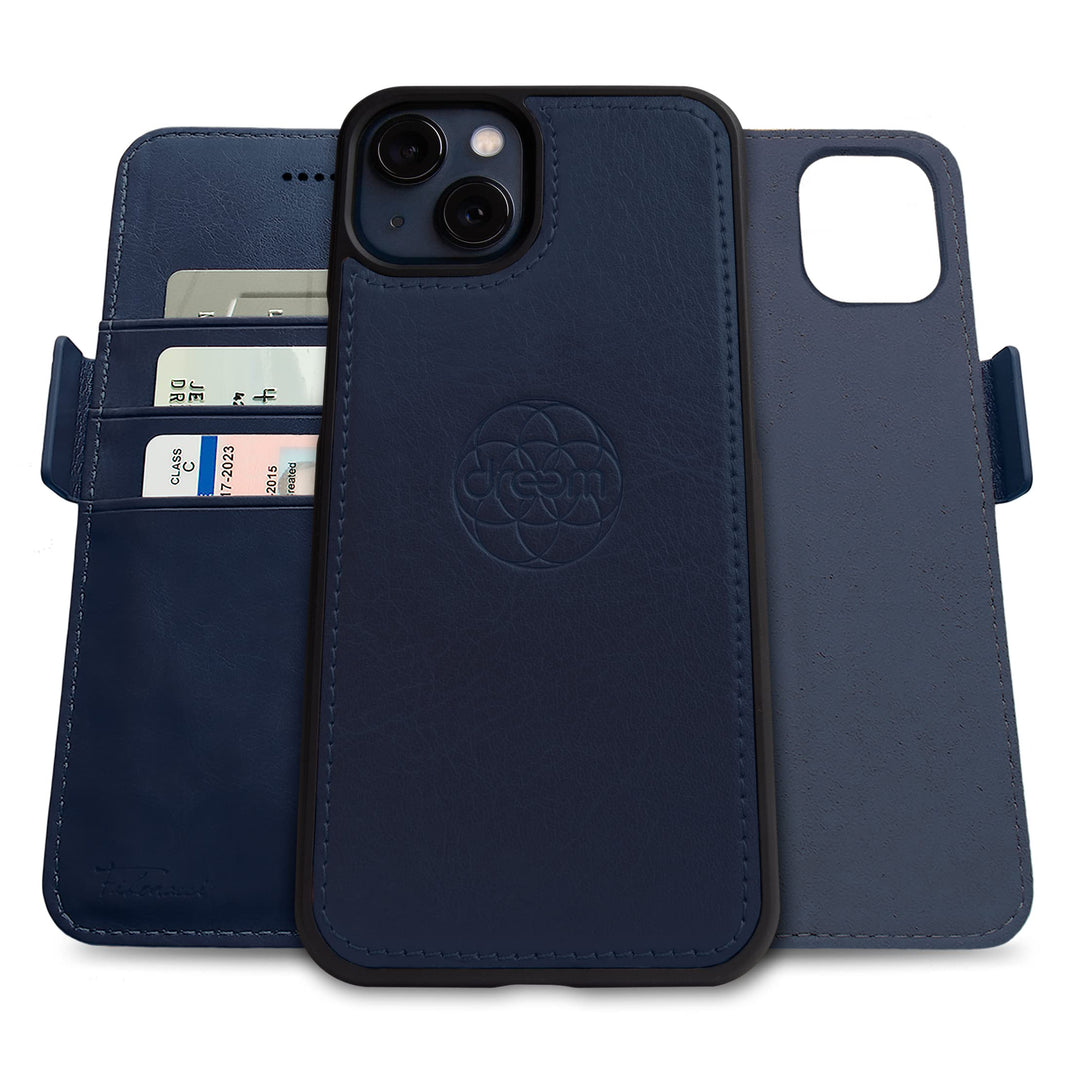 Dreem Fibonacci iPhone 13 Mini Brieftaschen-Etui / 2-in-1 stossfestes Etui und abnehmbares Folio aus
