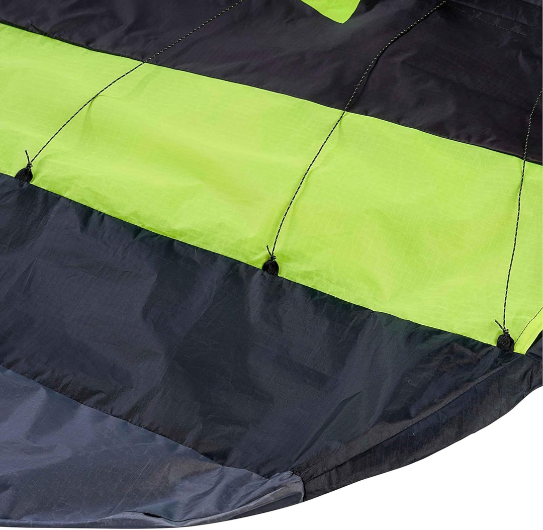 Wolkenstürmer® Paraflex Trainer 3-Leiner Lenkmatte 3.1 Neongrün - „Ready to Fly“ Kite Drachen inkl.