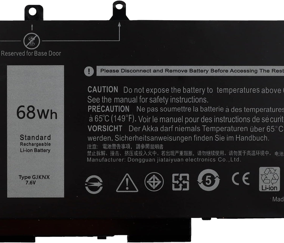 Swark Laptop Akku GJKNX Replacement Komplett with Latitude 5480 5580 5280 5590 5490 E5480 E5580 E549