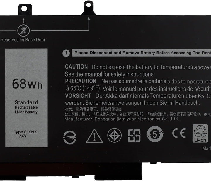 Swark Laptop Akku GJKNX Replacement Komplett with Latitude 5480 5580 5280 5590 5490 E5480 E5580 E549