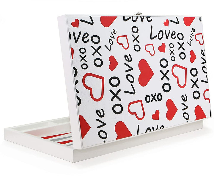 Luxus Designer Backgammon Tavla XXL Gesellschaftsspiele Lover Valentinstag