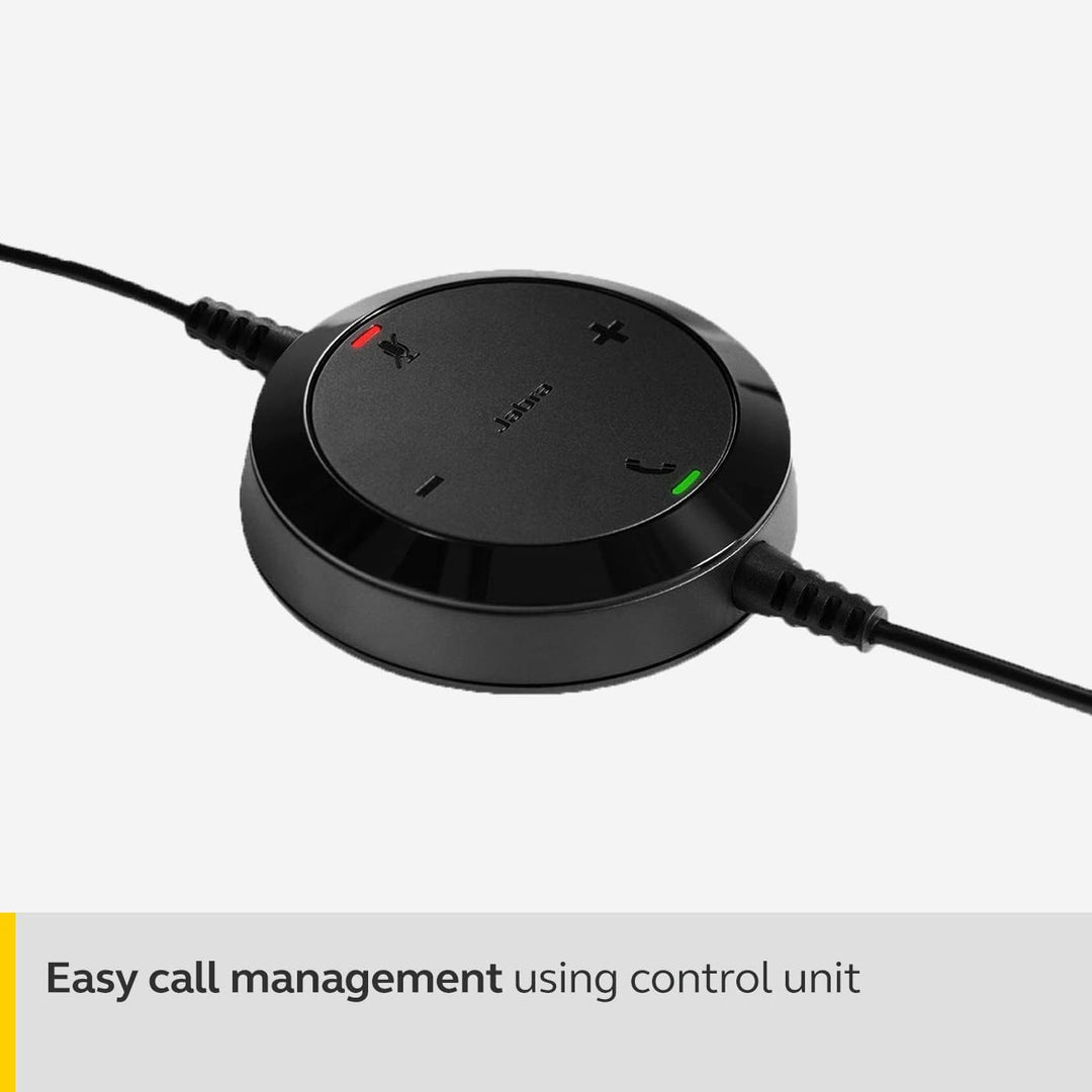 Jabra Evolve 20 SE Mono Headset – Microsoft Teams zertifizierte Kopfhörer für VoIP Softphone mit pas