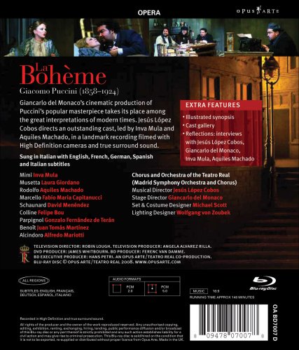 Giacomo Puccini - La Boheme, Blu-ray