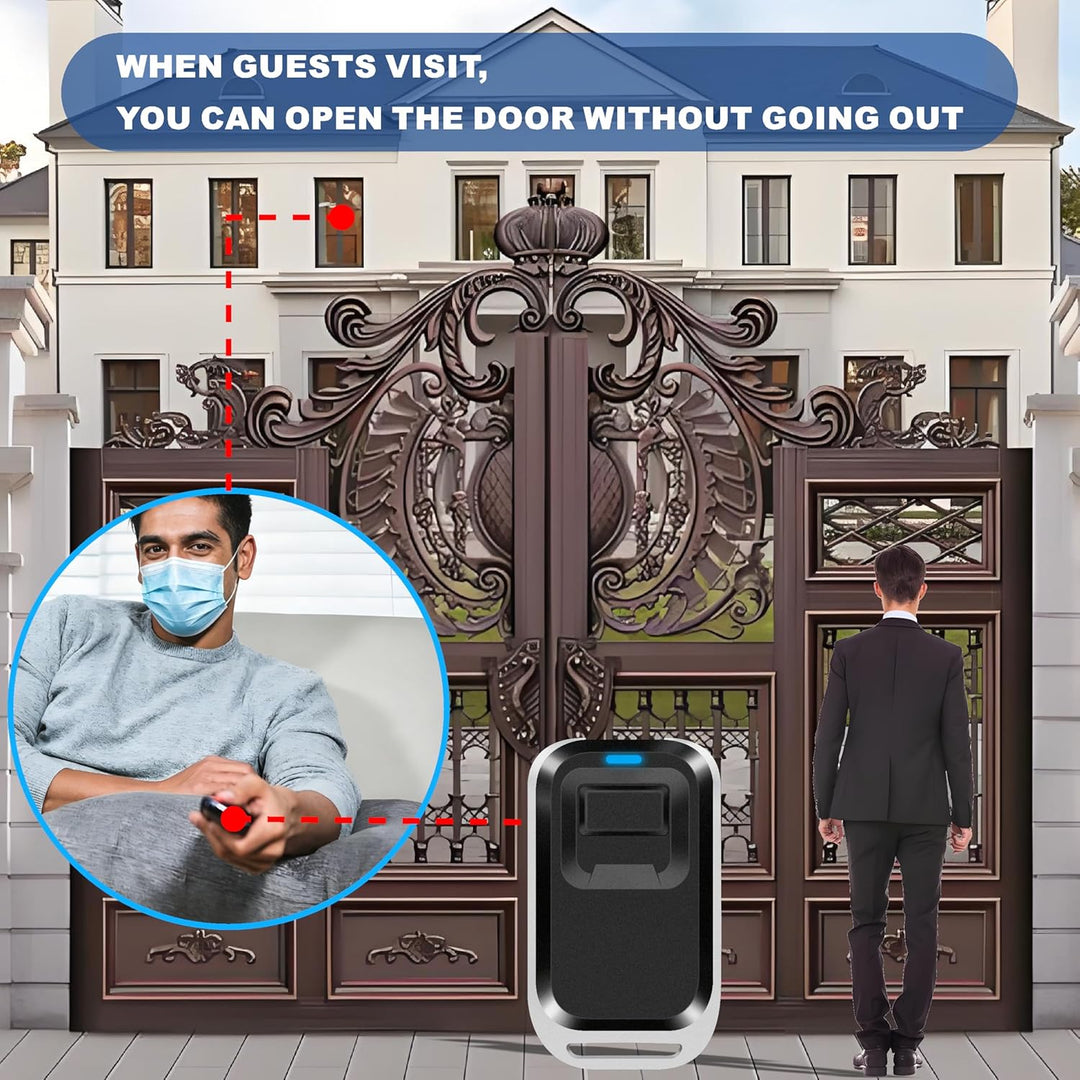 UHPPOTE Tür Access Control mit elektrischer Strike Lock Wireless Empfänger und Fernbedienung-Kit
