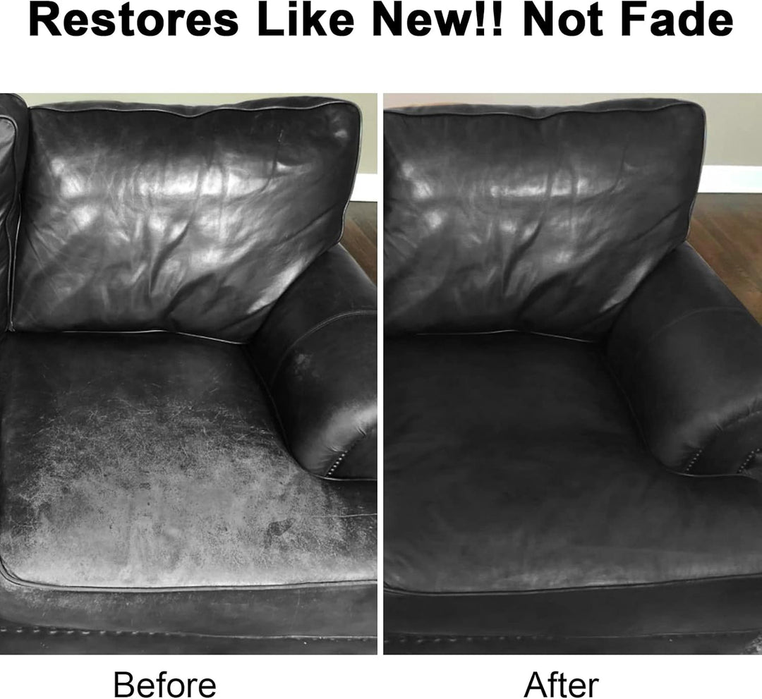 drtulz Leder Reparatur Set Schwarz, Lederpflege Für Ledercouch, Für Vinyl Möbel, Sofa, Autositze, Sc