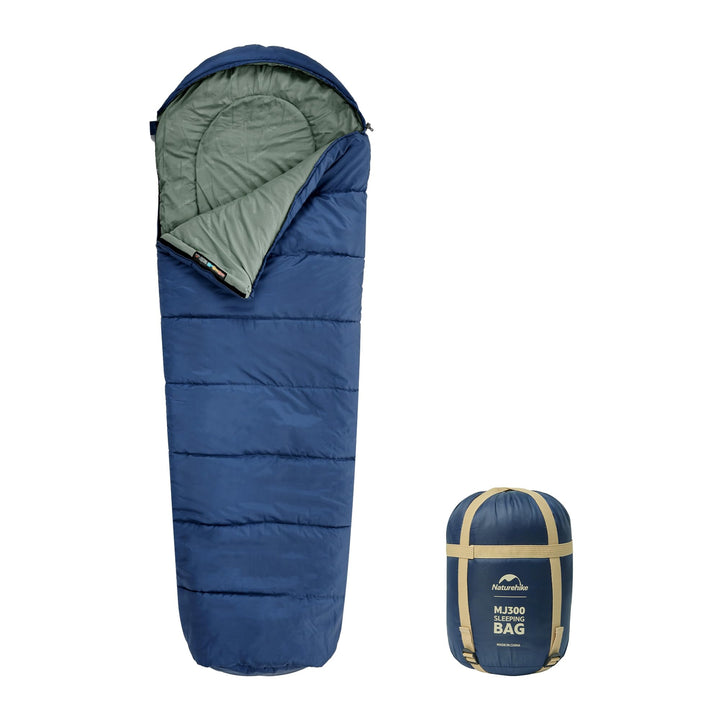 Naturehike Ultraleichter Mumienschlafsack – 300 g Erwachsene für Outdoor-Camping, 3–4 Jahreszeiten,