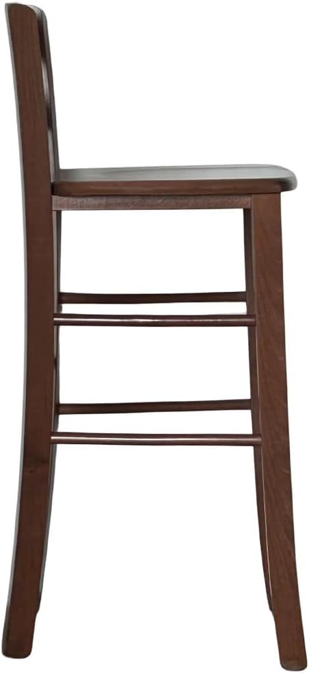 Ok Affarefatto Maddaloni Hocker aus Massivholz für Pub Pizzeria Casa H 67 cm vom Erde neu montiert
