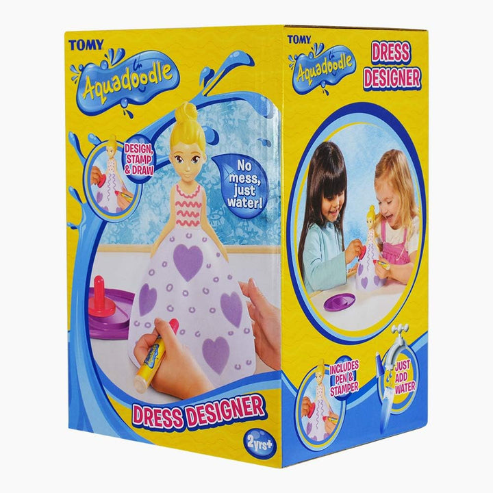 AQUADOODLE E72734 Kleiderdesigner, 3D- und schmutzfreies Malen, Kinderspielzeug, Lernspielstifte für