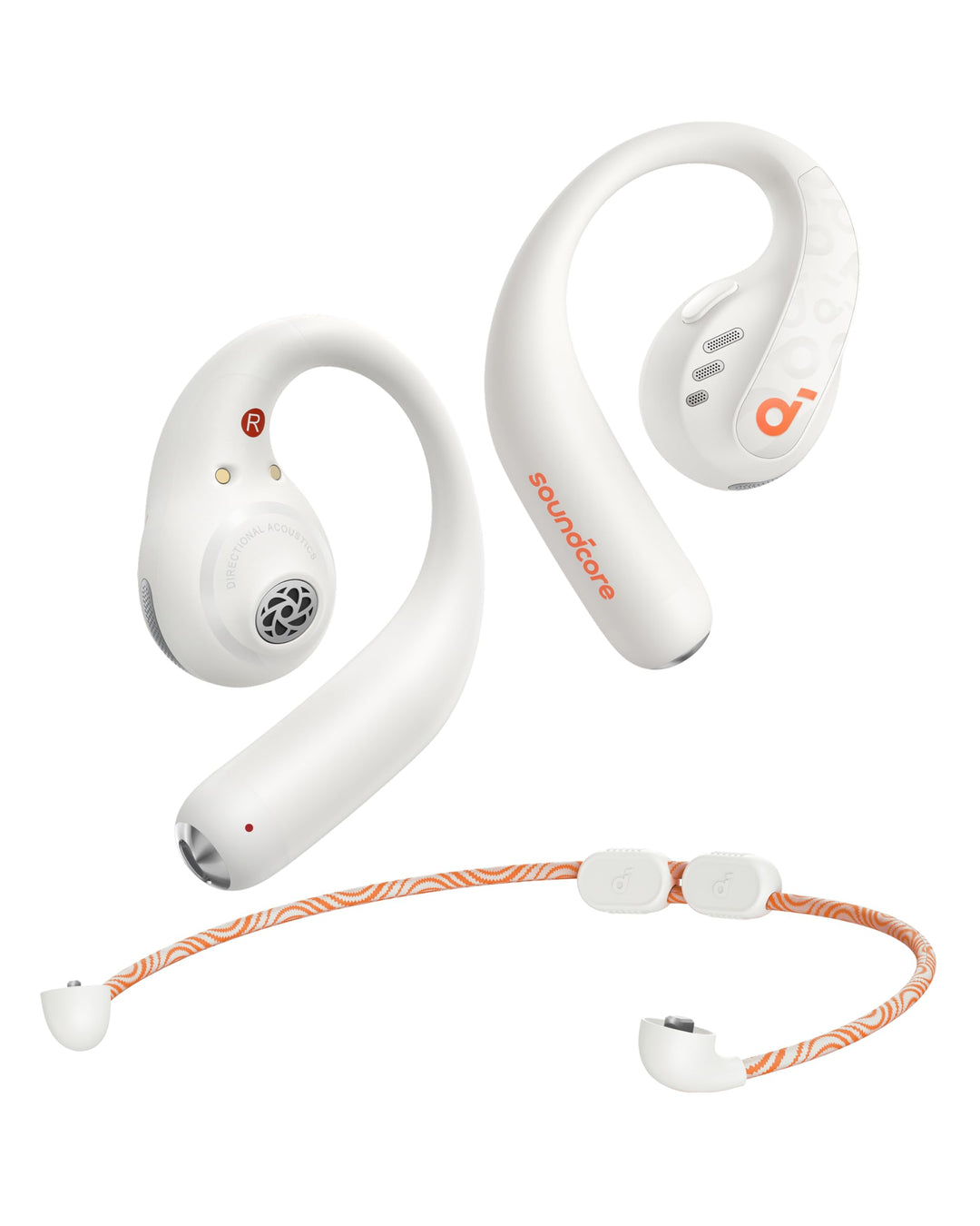 soundcore by Anker Open-Ear Kopfhörer AeroFit Pro, 46h Akku, Intensiver Sound LDAC, Ultra leicht, Be