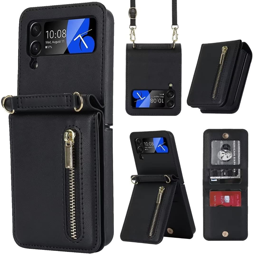 XIMAND Für Samsung Galaxy Z Flip 4 Diamant Handgelenkschlaufe Handyhülle Diamant Diamant Diamant Han