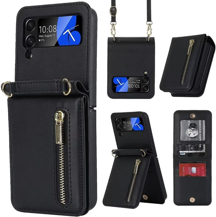 XIMAND Für Samsung Galaxy Z Flip 4 Diamant Handgelenkschlaufe Handyhülle Diamant Diamant Diamant Han