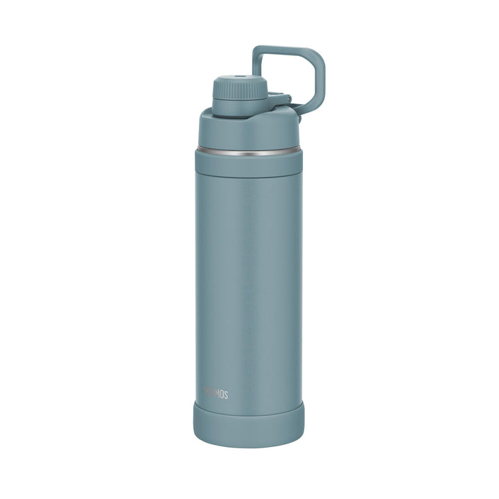 THERMOS ULTRALIGHT MAX Isolier-Trinkflasche hellblau matt 1,0l, Thermosflasche für Sport, 24h kalt &