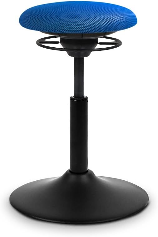 BALIMO Classic - Bürohocker - ergonomischer Sitzhocker - Bewegungsstuhl - Bewegungshocker - Rücken-T