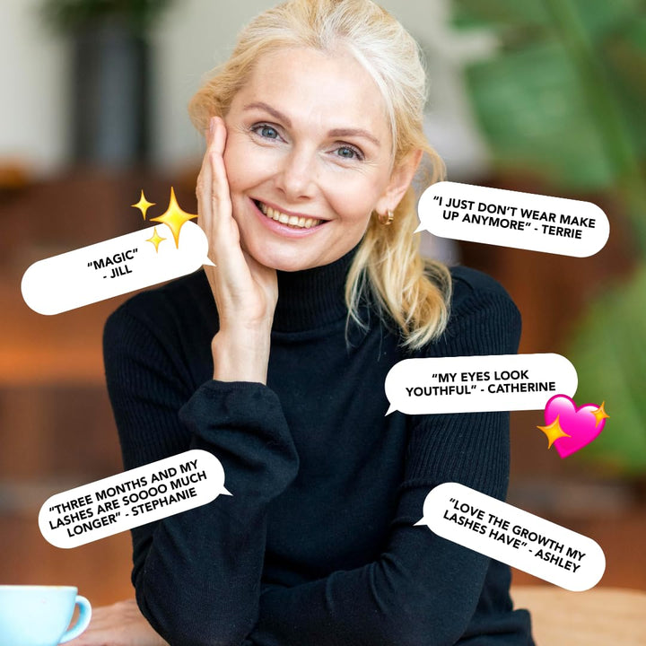 Liaison Lash Bond Wimpernwachstumsserum – Natürlicher Peptid Wimpern-Boost und Enhancer für längere,