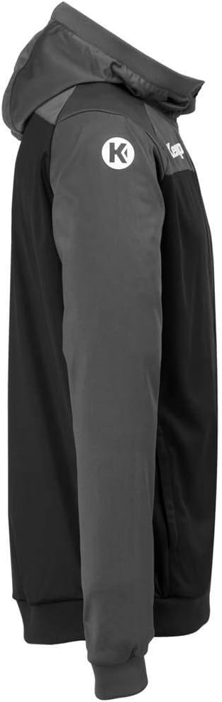 Kempa Unisex Kinder Prime Multi Jacke Kinder Jacke 128 schwarz/anthra, 128 schwarz/anthra