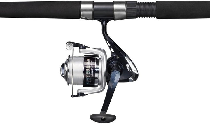 Shakespeare Salt Sea Fishing Combos, inklusive starker Graphitrolle, Fiberglasrute, Hartschalen-Ange