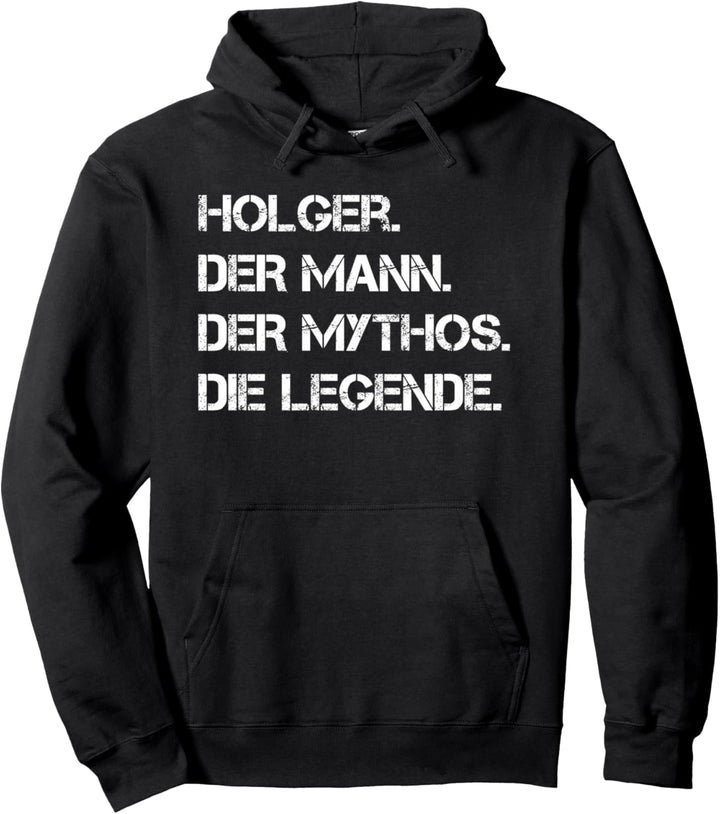 Holger Vorname Geburtstag Weihnachten Pullover Hoodie