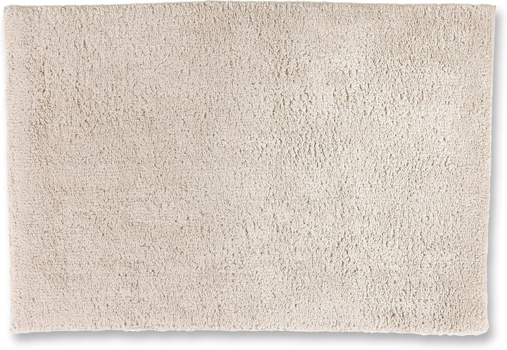 Schöner Wohnen Kollektion Badteppich 60 x 90 cm – beidseitig verwendbar – waschbar – 100% Baumwolle