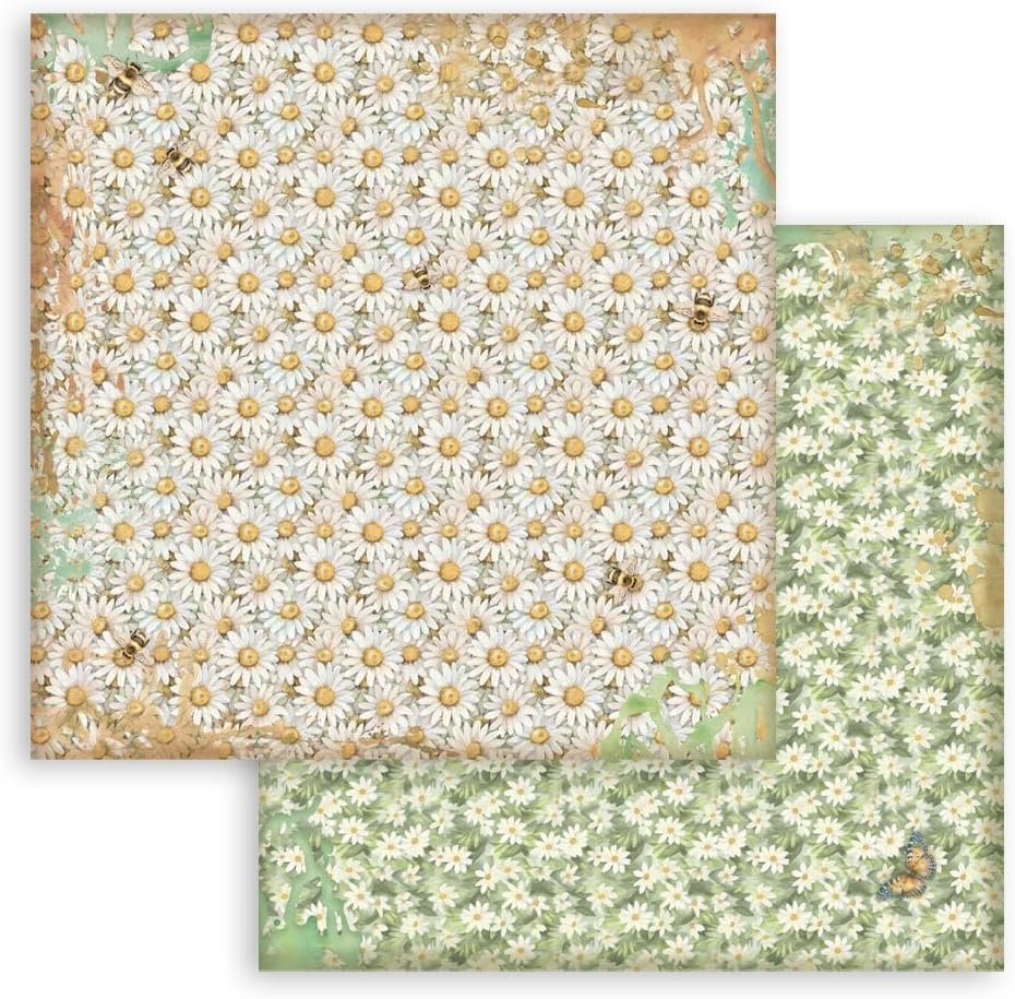 Stamperia - Scrapbook Paper Pad for Scrapbooks, Albums, Cards, Bullet Journals and More, Acid Free,