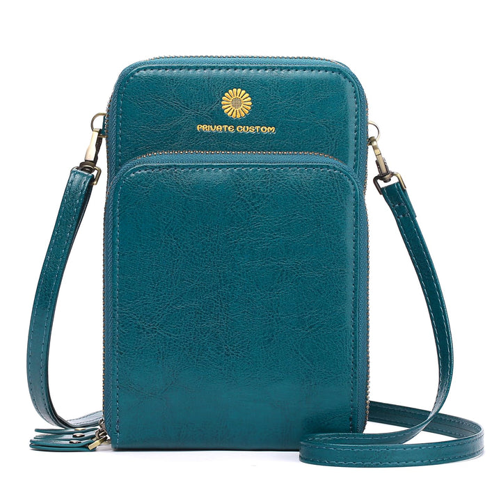 SENDEFN Handytasche zum Umhängen - Handy Umhängetasche Damen Handytasche Leder Handytasche mit Geldb