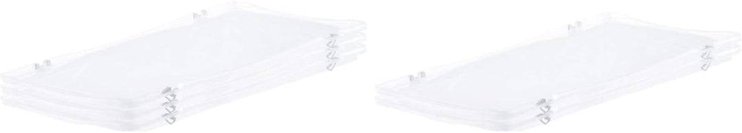 PROREGAL Auflagedeckel für transparente Eurobehälter BasicLine & LightLine | BxT 30x40cm | Eurobox,