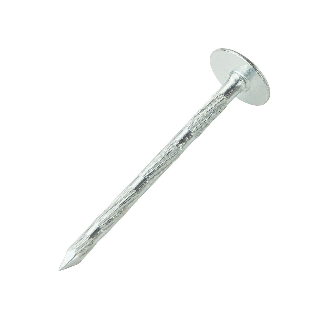 250 Stahlnägel mit Scheibe, geriffelt 3,5x60 mm 3,5 x 60 - 250 Stück, 3,5 x 60 - 250 Stück