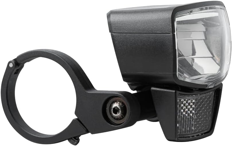 AXA Dynamo-LED-Scheinwerfer Nxt 60 Steady Switch schwarz | 60 Lux | SB-Verpackung