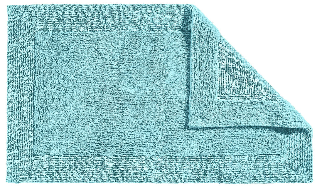 Erwin Müller Badematte, Badteppich Uni Serie Stuttgart türkis Grösse 70x120 cm - extra dick, hohe Sa
