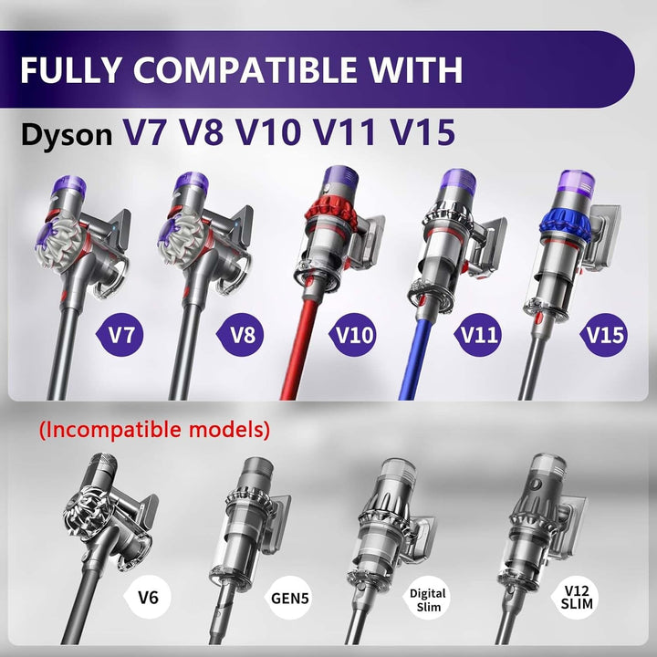 Torque Drive Bodendüse für Dyson V7 V8 V10 V11 V15 Anti-Tangle EinstellbareSaugkraft Elektrische Bod