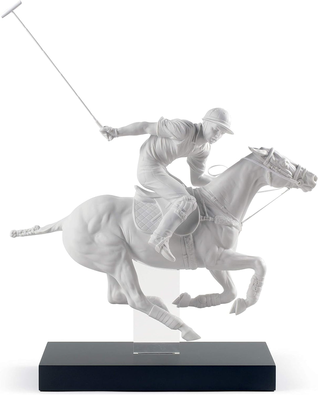 LLADRÓ Figur Polospieler. Limitierte Auflage. Polo. Porzellan.
