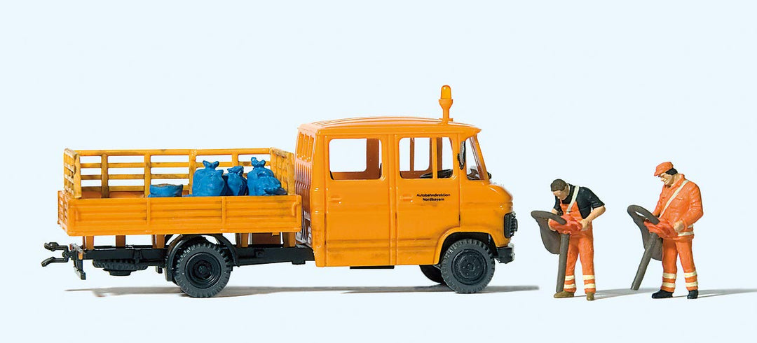 Preiser 33262 Mercedes-Benz L407D. Strassenmeisterei