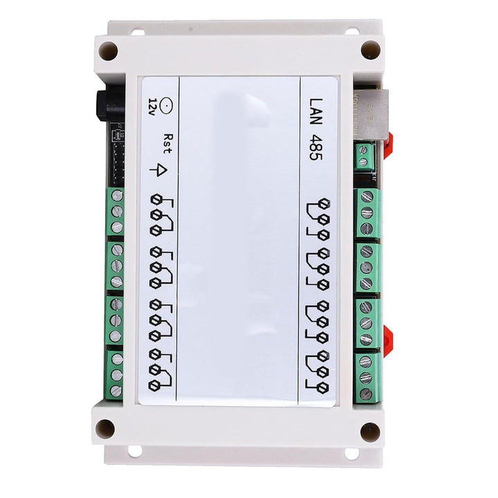 Wakects 8-Kanal-Relais-Schaltmodul, Ethernet-IP-RJ45-Fernbedienung mit Webserver, Hochleistungssteue
