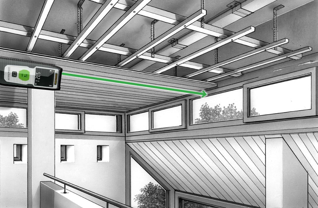 Laserliner Laser Entfernungsmesser, Lasser Range Master Gi4, digitales Messgerät mit 40 m Messbereic