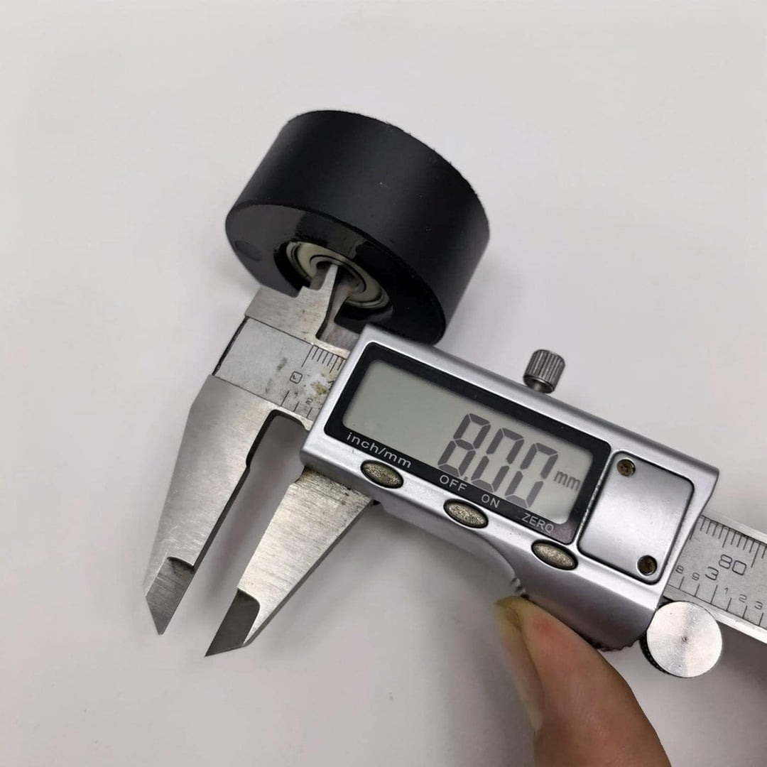 F Fityle 4 Stück Rudergerät Lagerrad, Krafttraining Rudergerät Pulley, Rowing Machine Bearing Wheel