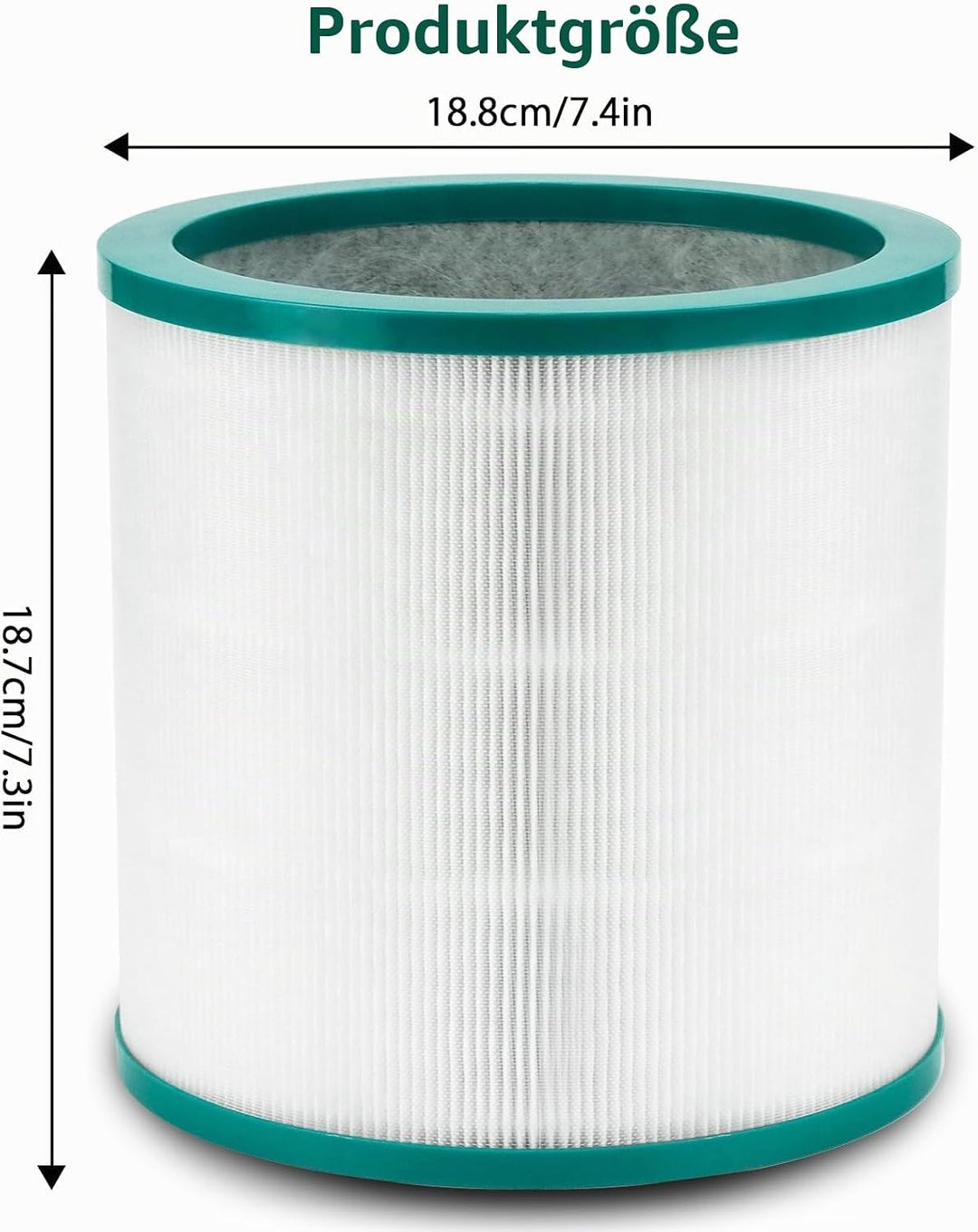 Ersatz HEPA Filter Aktivkohle Kompatibel mit Dyson TP00 TP01 TP02 TP03 AM11 BP01 Pure Cool Link Luft