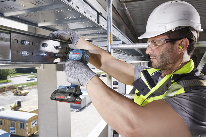 Bosch Professional 18V System Akku-Drehschlagschrauber GDS 18V-210 C (Anziehmoment: 210 Nm, Losbrech