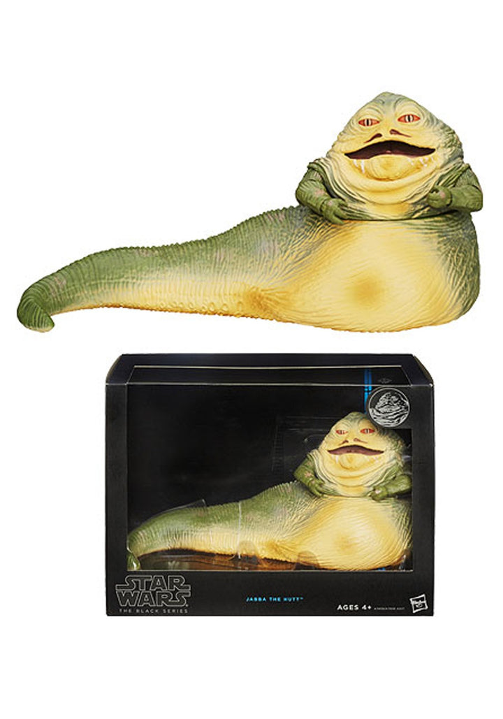Toy Zany Star Wars Black Jabba The Hutt Deluxe 6 Inch Action Figure