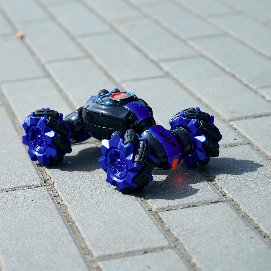 Dickie Toys - RC Twist Transformer - ferngesteuertes 2-in-1-Auto für Coole Stunts (bis 10 km/h), Spi