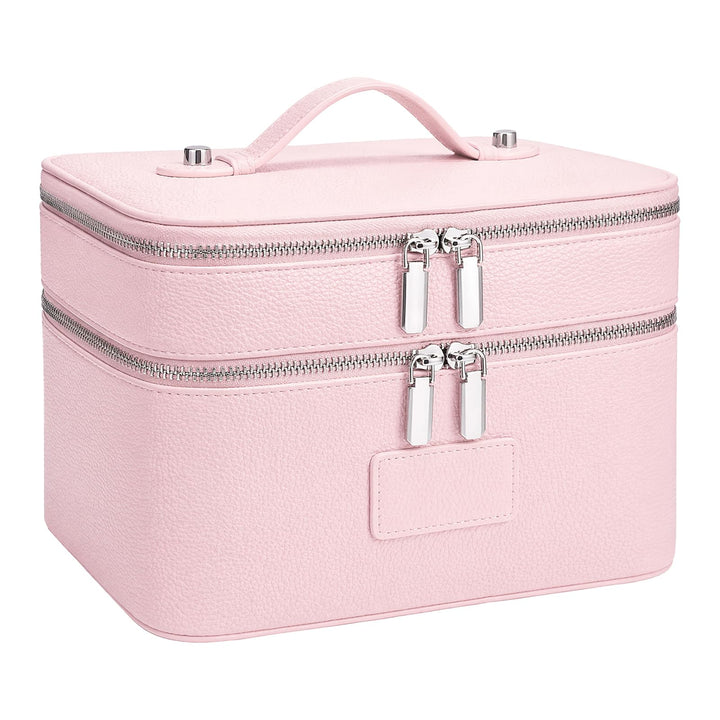 Kosmetiktasche,Kulturtasche Damen,Make up Tasche Mit Grossem Fassungsvermögen und Zwei Ebenen,Reise-