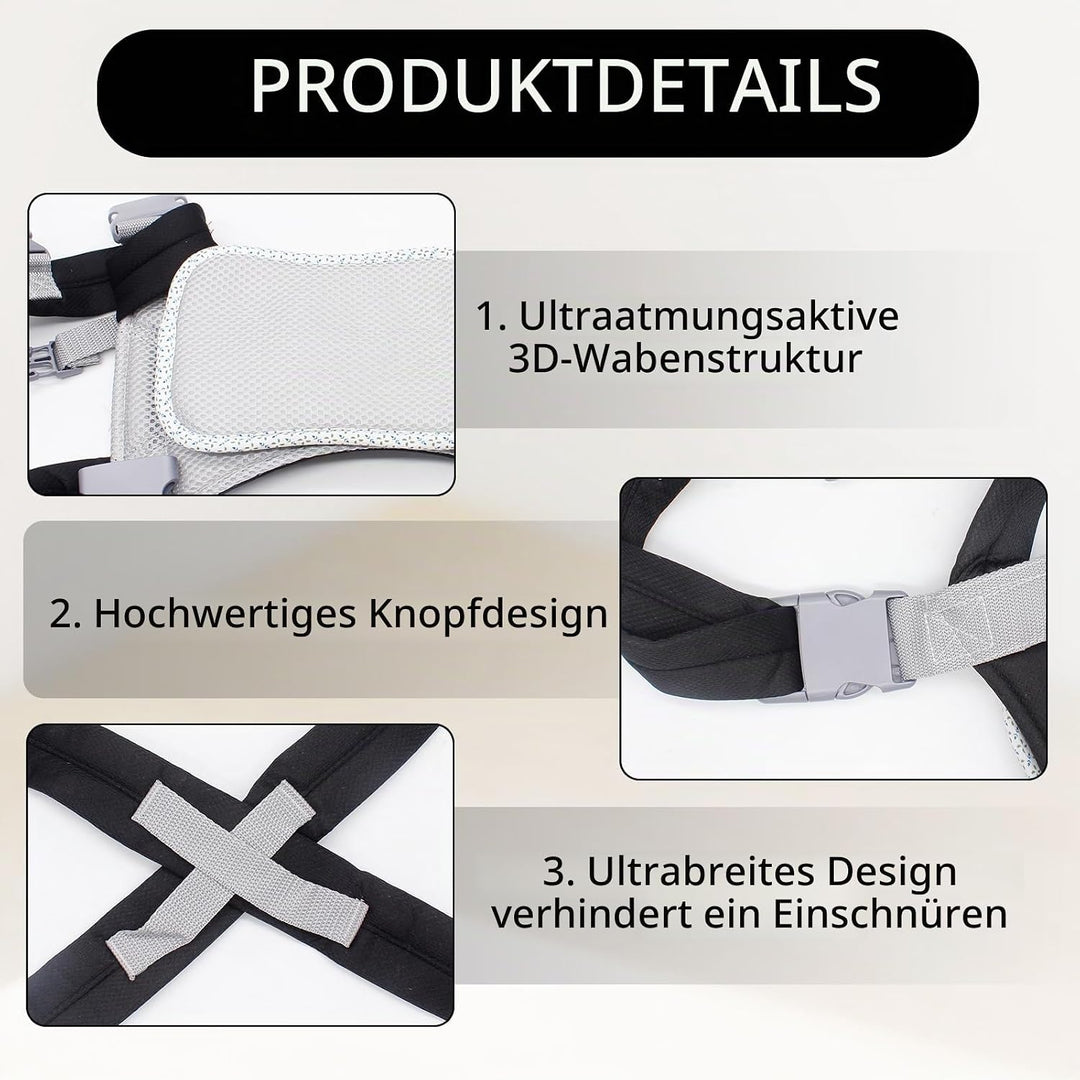 Babytrage,Verstellbar Baby Carrier für Kleinkind,Babytrage Neugeborene ab Geburt,Baby Tragegurt,Hüft