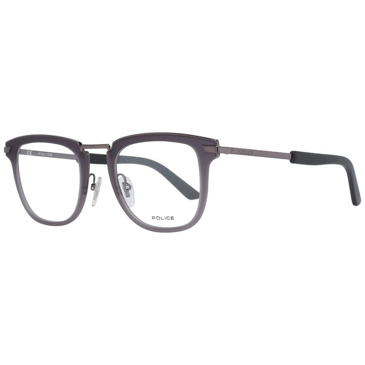 Police Unisex Vpl566480568 Sunglasses, Total Shiny Gun, 48