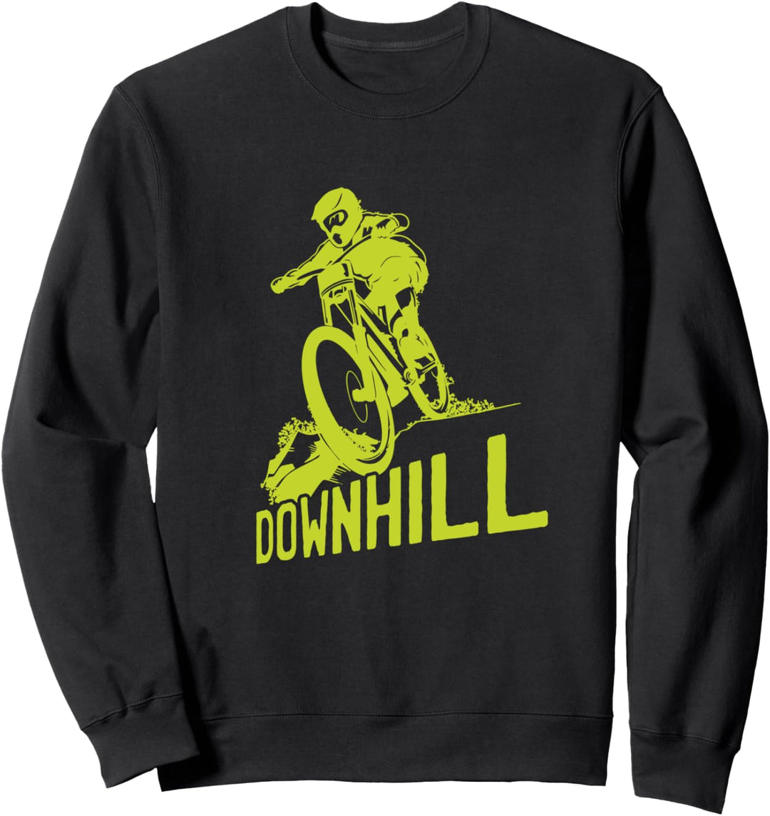 Fahrrad Fahrer MTB Radsport Cooles Action Trail Downhill Sweatshirt