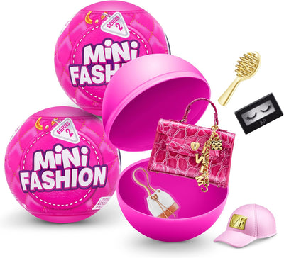 Mini Brands Mini Fashion Series 2, Real Fabric Fashion Bags And Accessories Capsule Collectible Toy