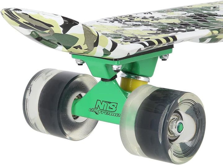 Nils Extreme – Skateboard Für Kinder Jugend und Erwachsene – Kinder Pennyboard - Rollen Board - Hohe